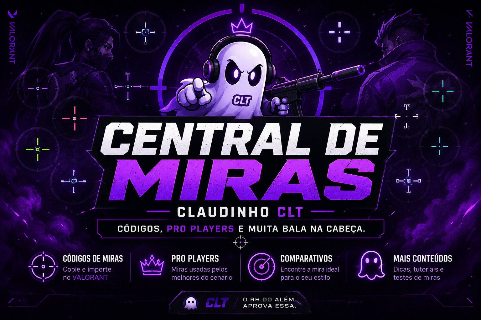 Capa da série Central de Miras — Claudinho CLT